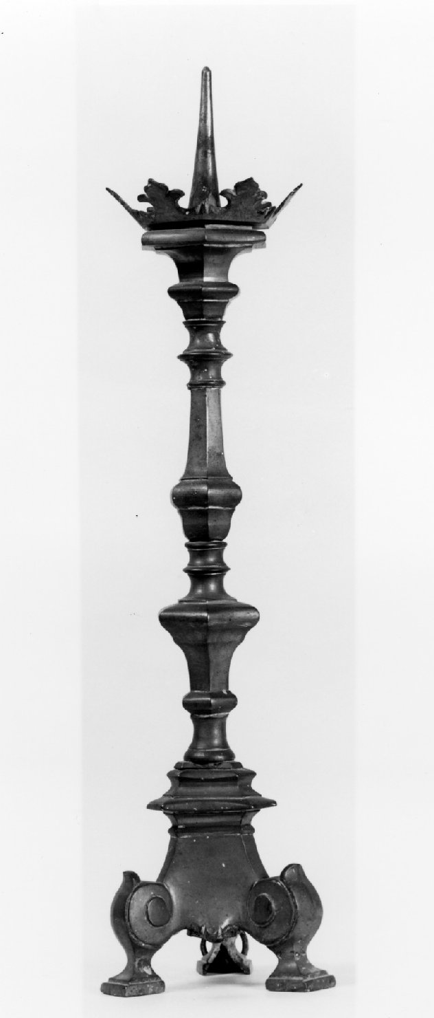 candelabro, coppia - bottega veneta (prima metà sec. XIX)