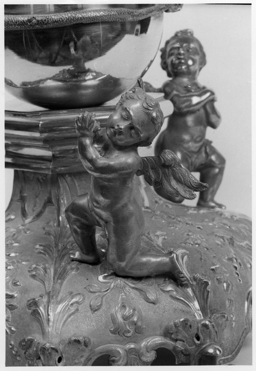 angioletto (scultura, elemento d'insieme) - ambito veneziano (inizio sec. XVIII)