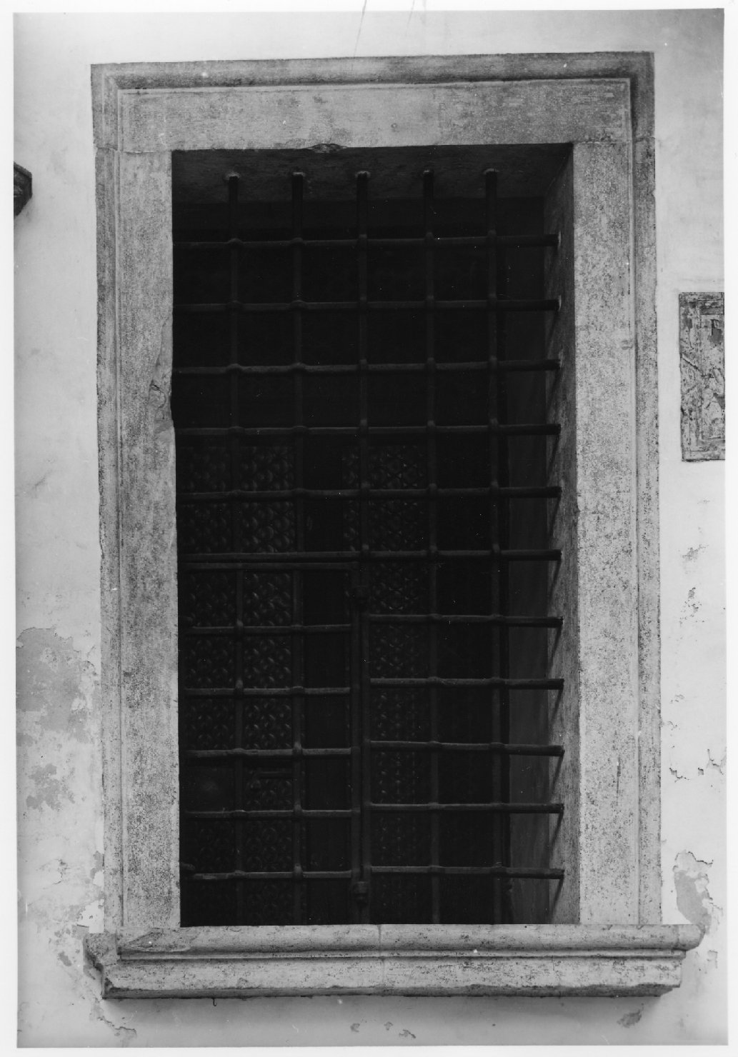 mostra di finestra, coppia - bottega veneta (sec. XV)