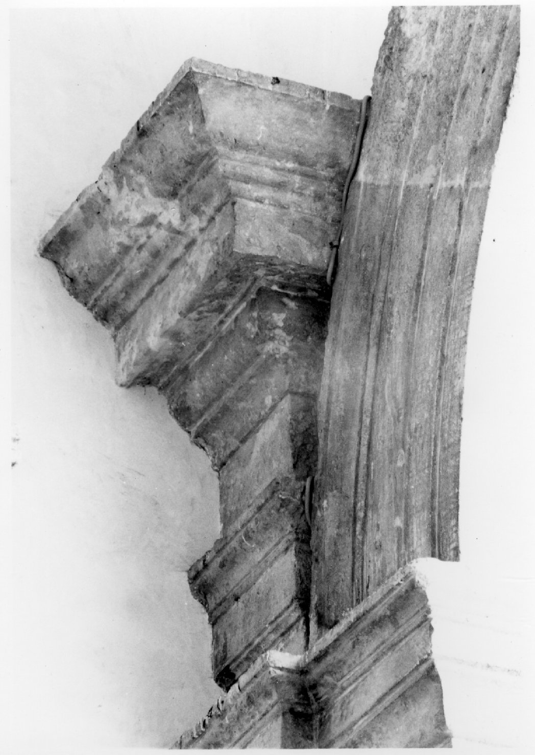 mensola architettonica, coppia - bottega veneta (sec. XVI)