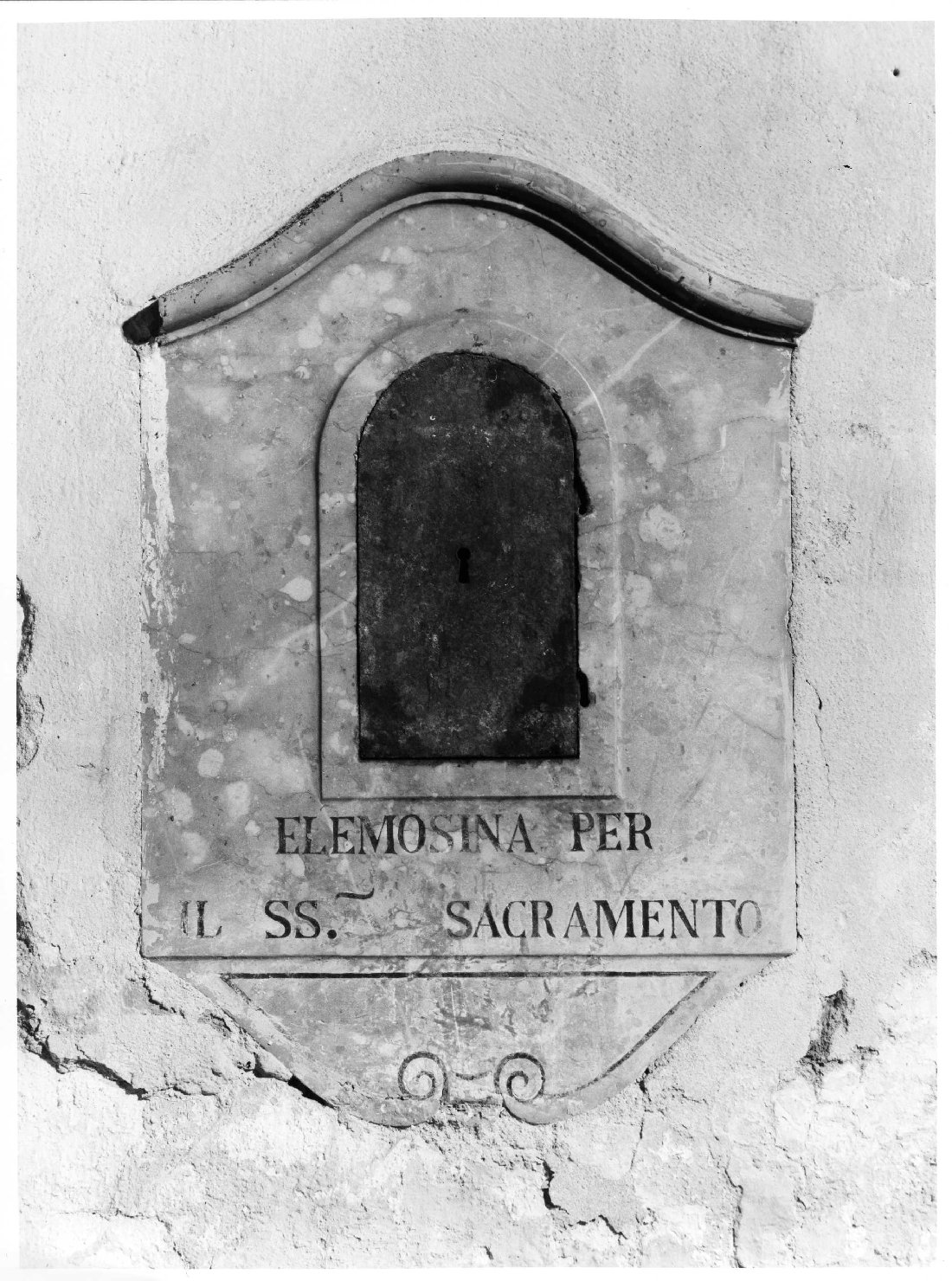 tabernacolo murale - bottega veneta (sec. XVIII)