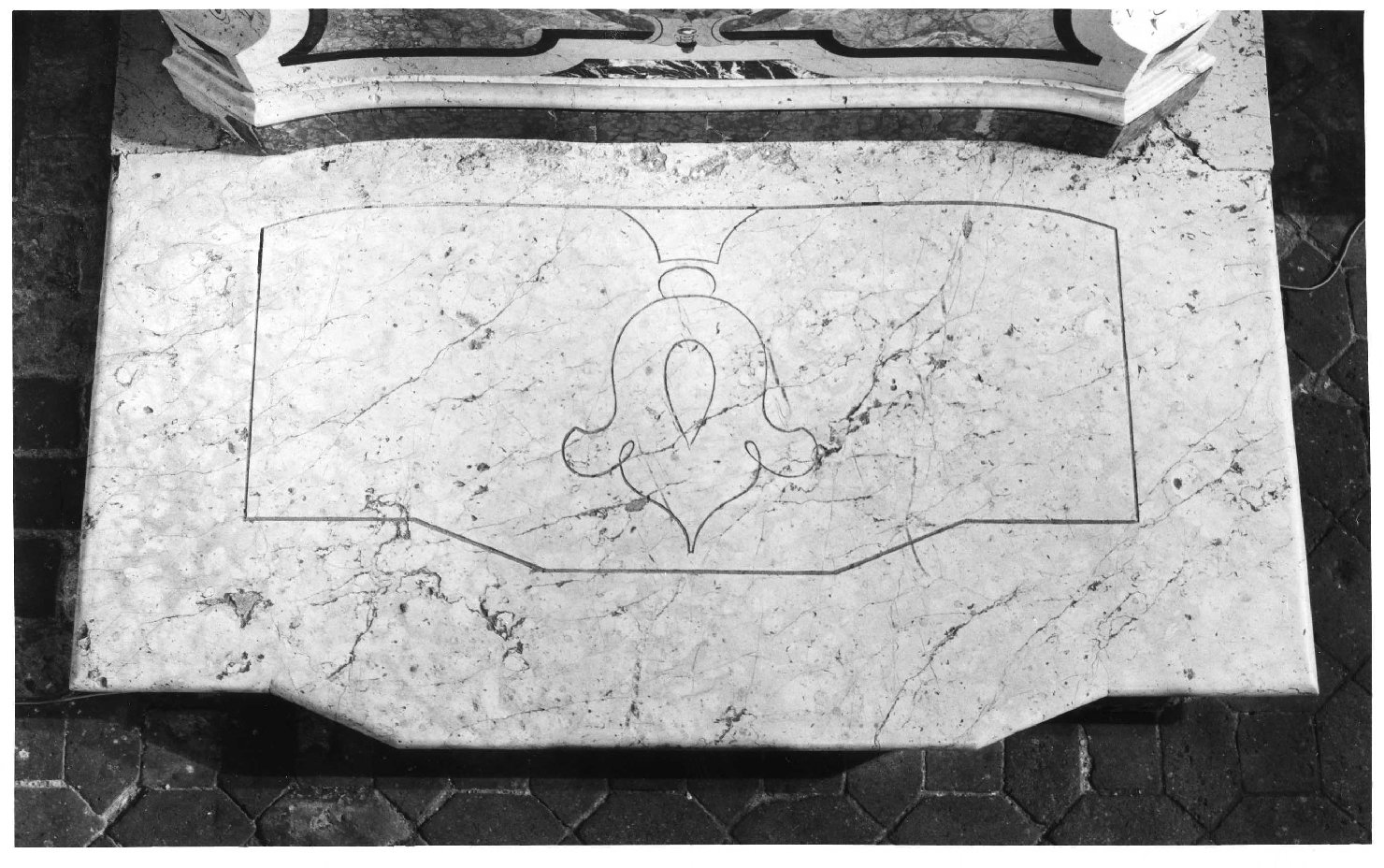 gradino d'altare, elemento d'insieme - bottega veronese (sec. XVIII)