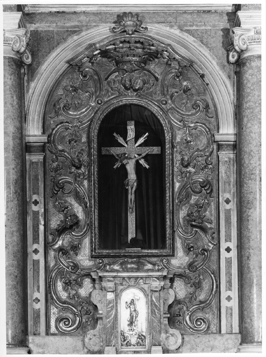 cornice, elemento d'insieme - bottega veronese (sec. XVIII)