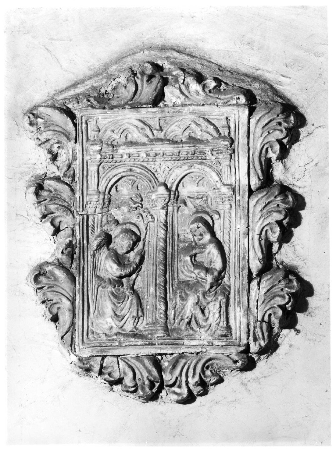 Annunciazione (rilievo) - bottega veronese (sec. XV)