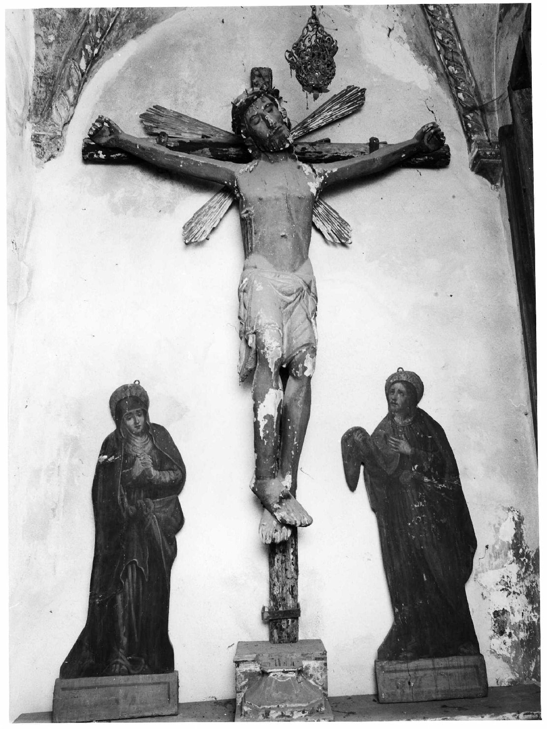 Cristo crocifisso (scultura) - bottega Italia centro-orientale (seconda metà sec. XVIII)