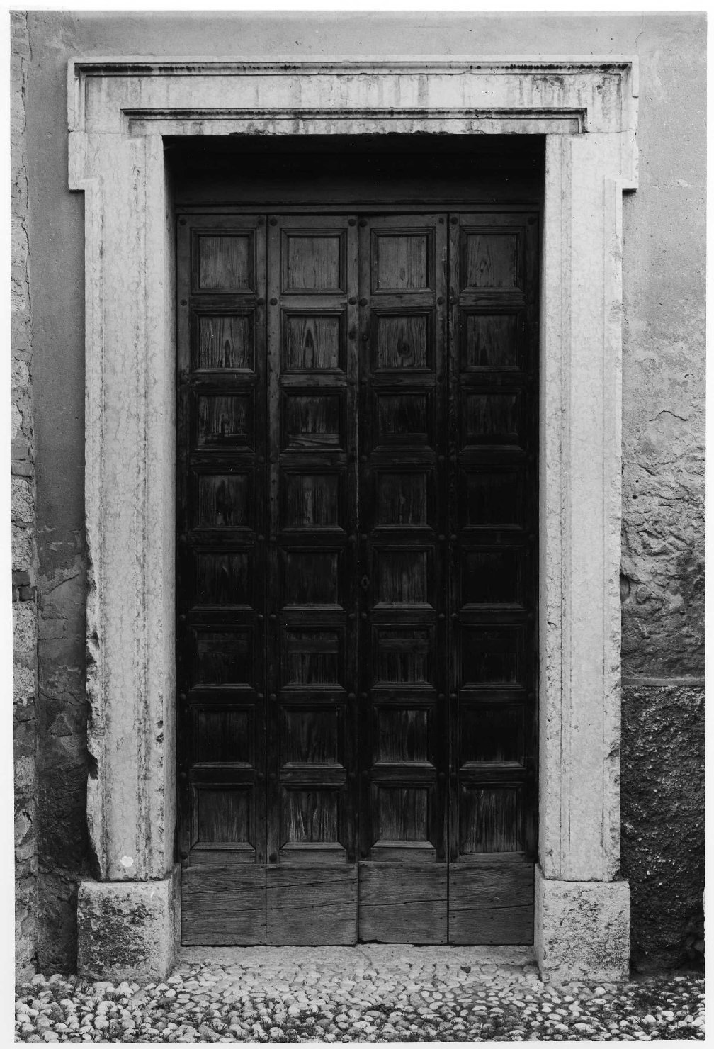 mostra di porta - bottega veronese (sec. XVIII)