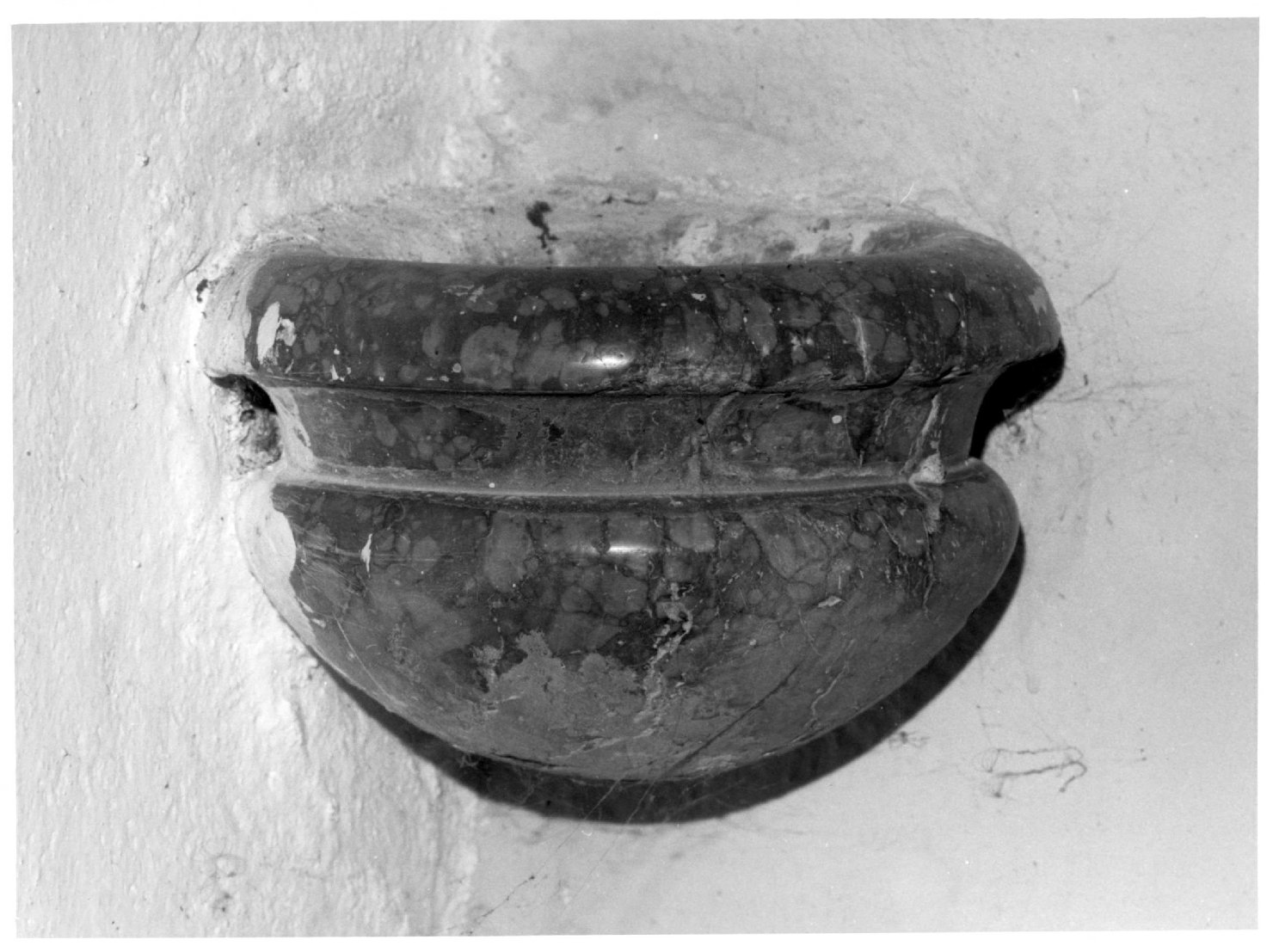 acquasantiera - bottega veneta (sec. XVIII)