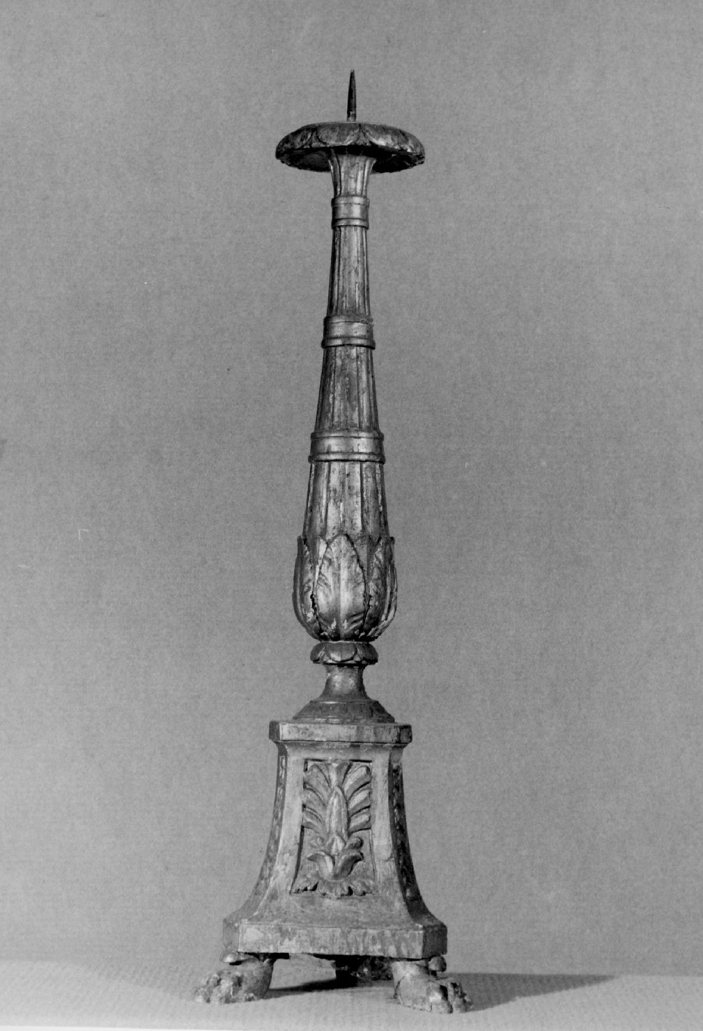 candeliere, serie - bottega veneta (prima metà sec. XIX)