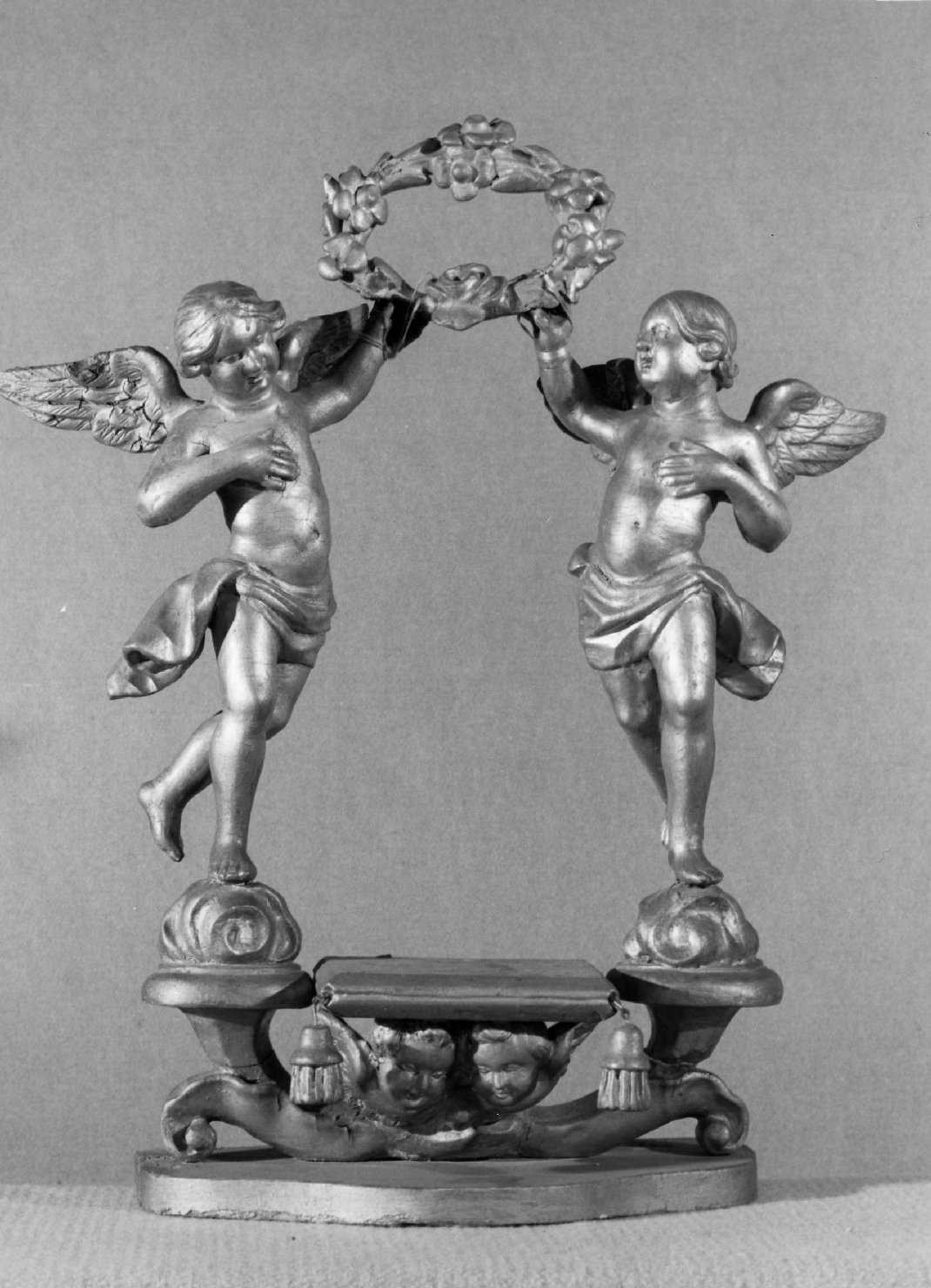 base, elemento d'insieme - bottega veneta (metà sec. XVIII)