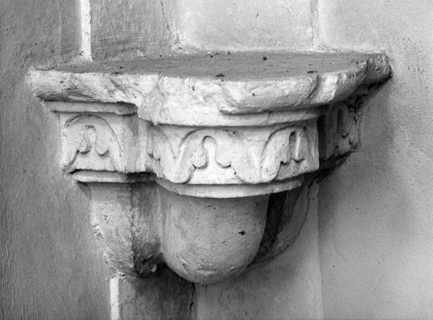 mensola - angolare, coppia - ambito veneto (sec. XVIII)