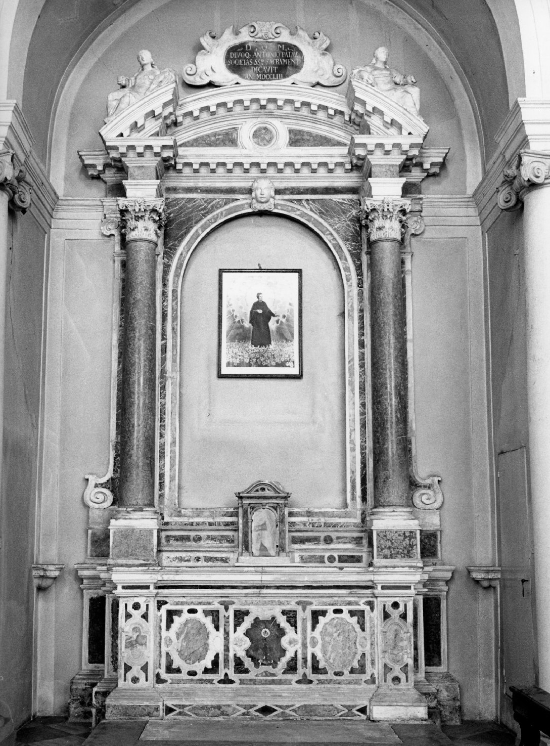 altare, insieme - ambito veneto (sec. XVIII)