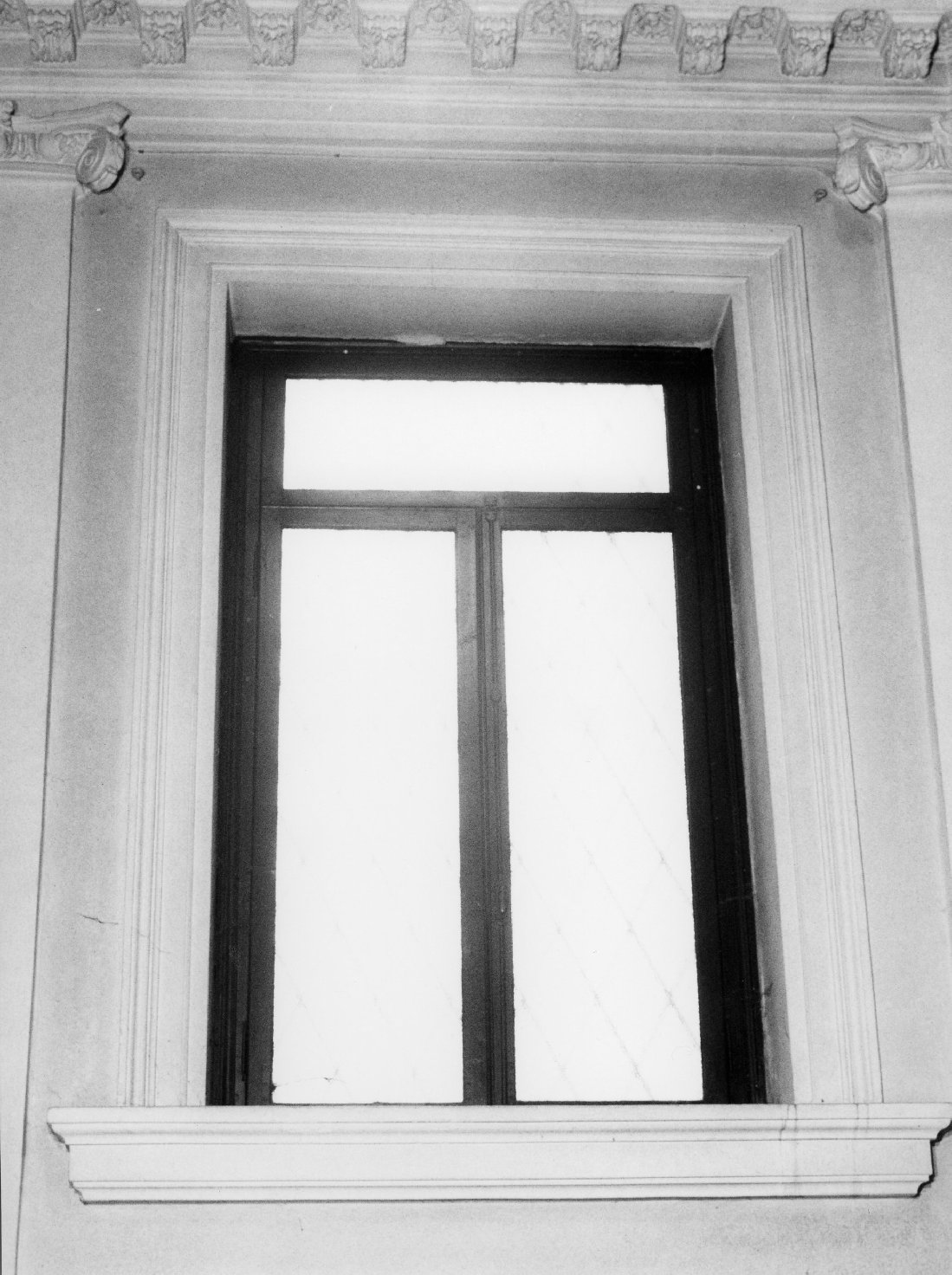 mostra di finestra, coppia - ambito veneto (sec. XVIII)