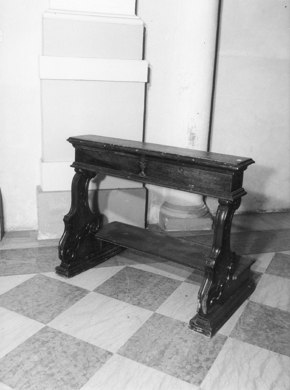 inginocchiatoio, coppia - bottega veneta (seconda metà sec. XVIII)