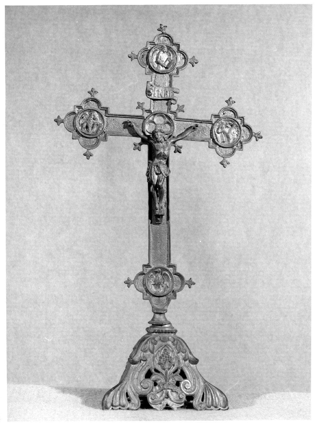 croce da tavolo - bottega vicentina (seconda metà sec. XIX)