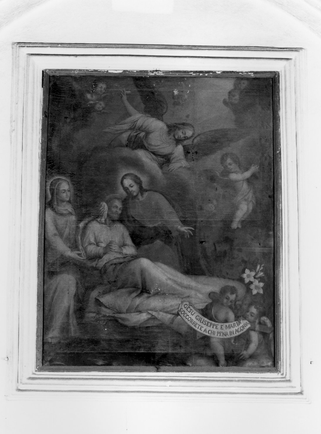 morte di San Giuseppe (dipinto) - ambito veronese (sec. XVIII)