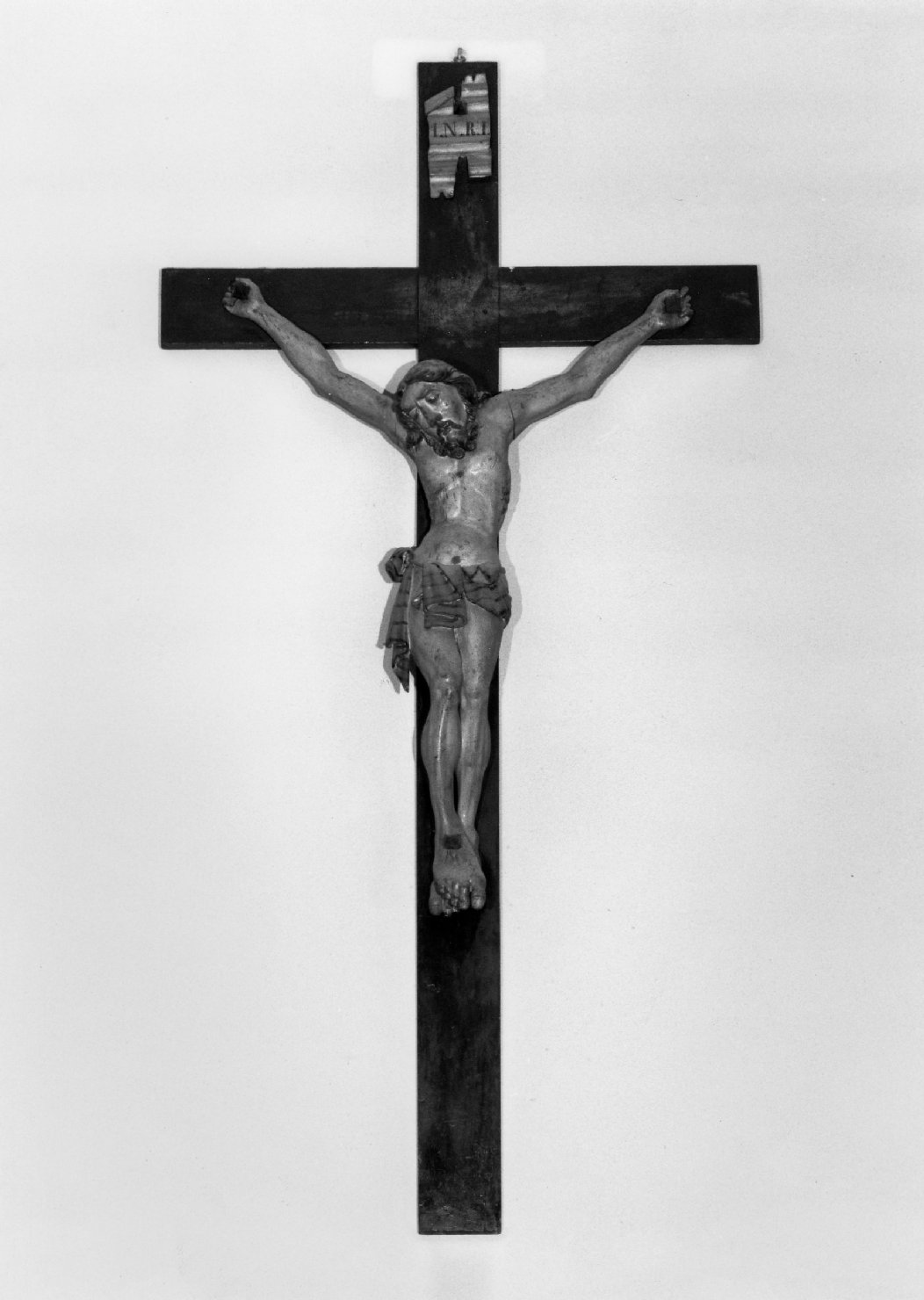 Cristo crocifisso (scultura) - bottega Italia nord-orientale (sec. XX)