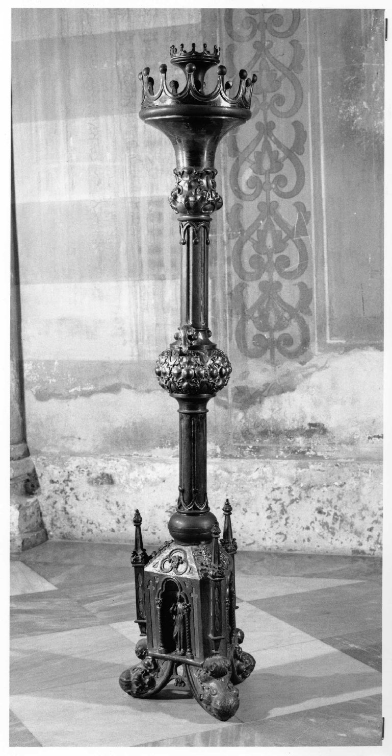 candeliere - bottega veneta (secc. XIX/ XX)