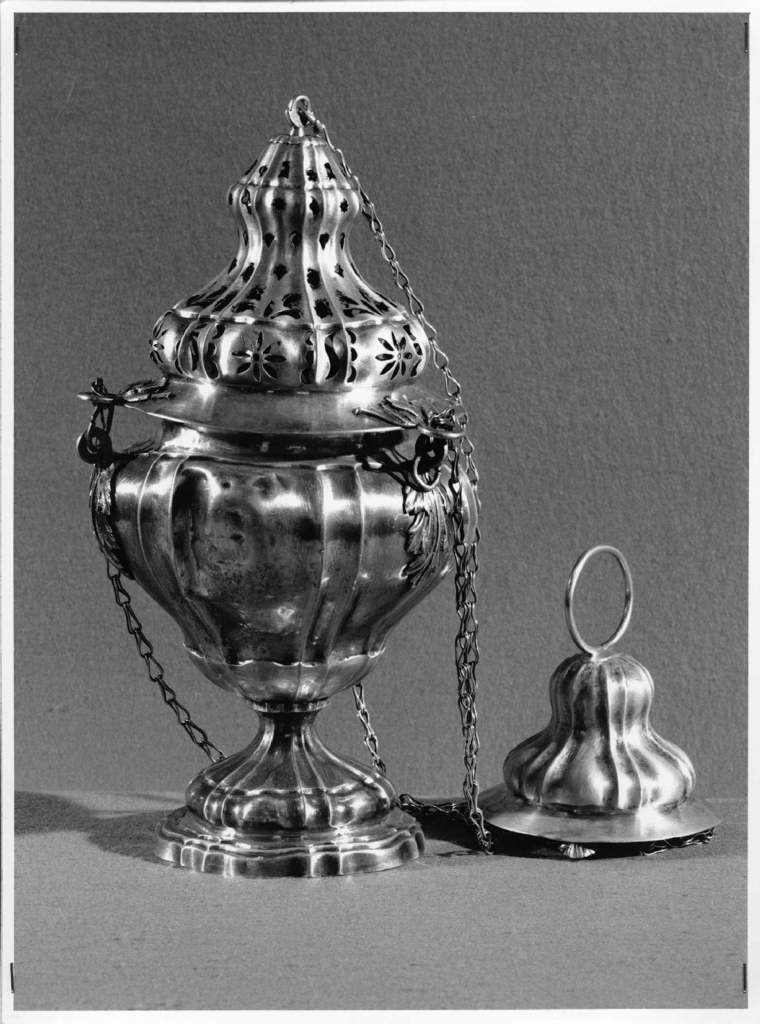 turibolo - a coppa - bottega veneta (prima metà sec. XVIII)