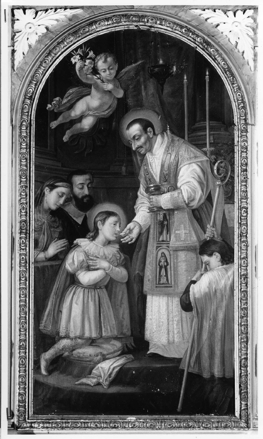 San Carlo Borromeo (dipinto) - ambito veneto (fine/inizio secc. XIX/ XX)