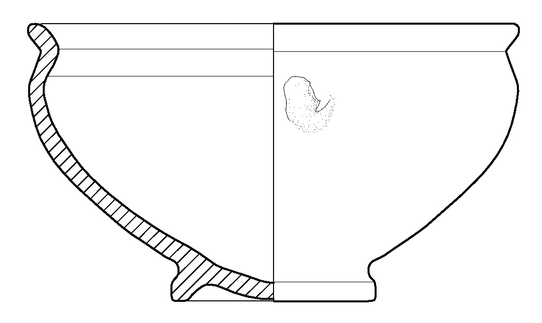 coppa (metà/ fine secc. I - II d.C)