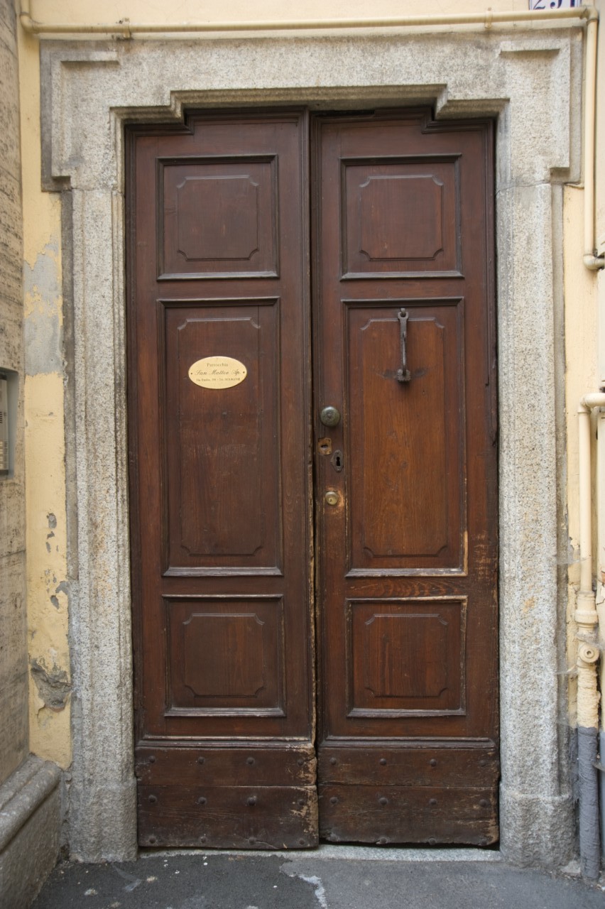 porta - ambito piemontese (fine/ inizio secc. XVIII/ XIX)