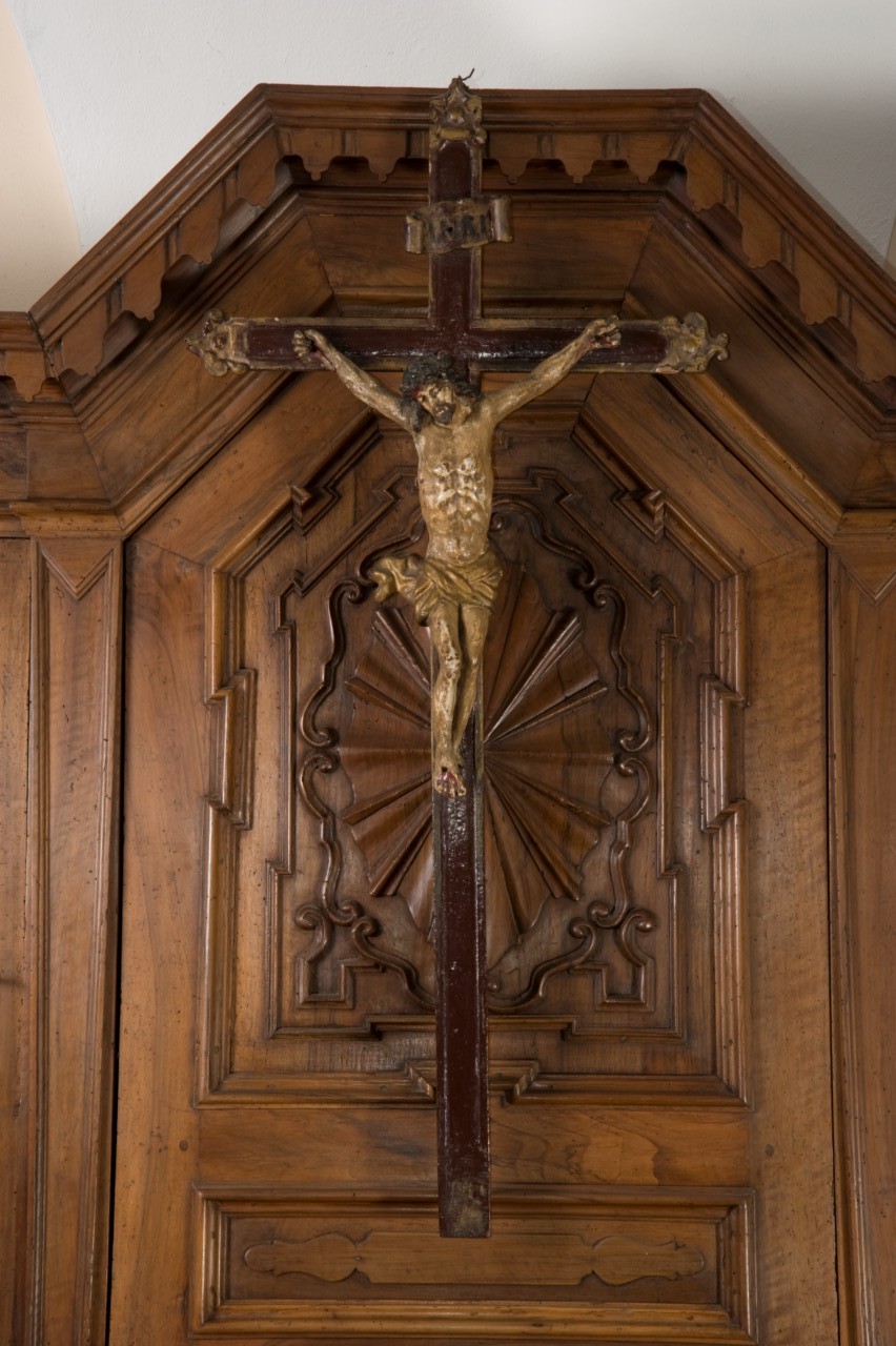 Cristo crocifisso (crocifisso) - ambito piemontese (seconda metà sec. XVIII)