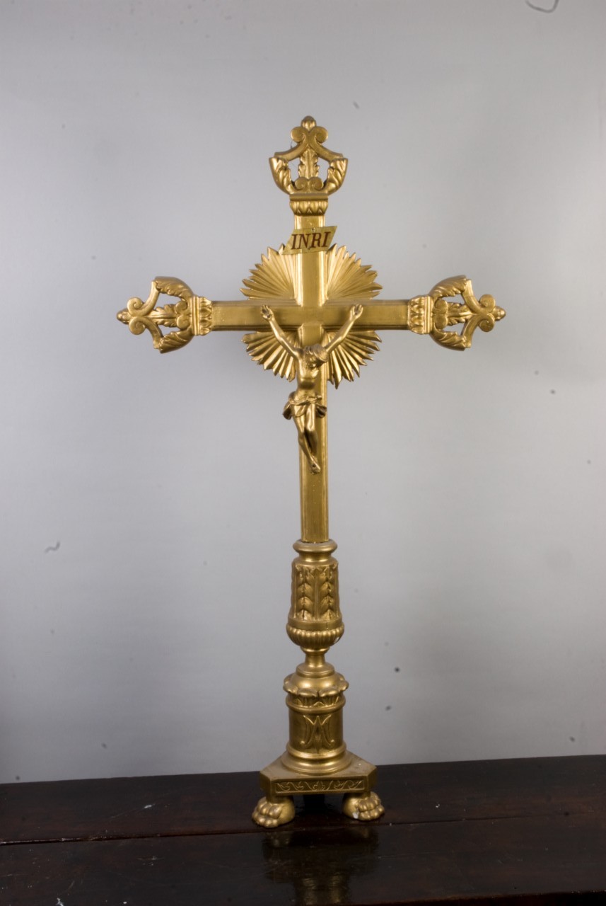 croce d'altare - ambito piemontese (secondo quarto sec. XIX)