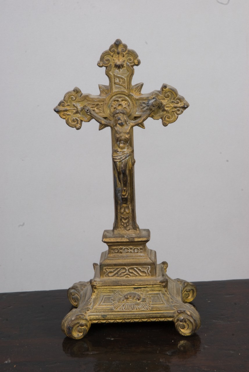 croce da tavolo - ambito piemontese (sec. XIX)