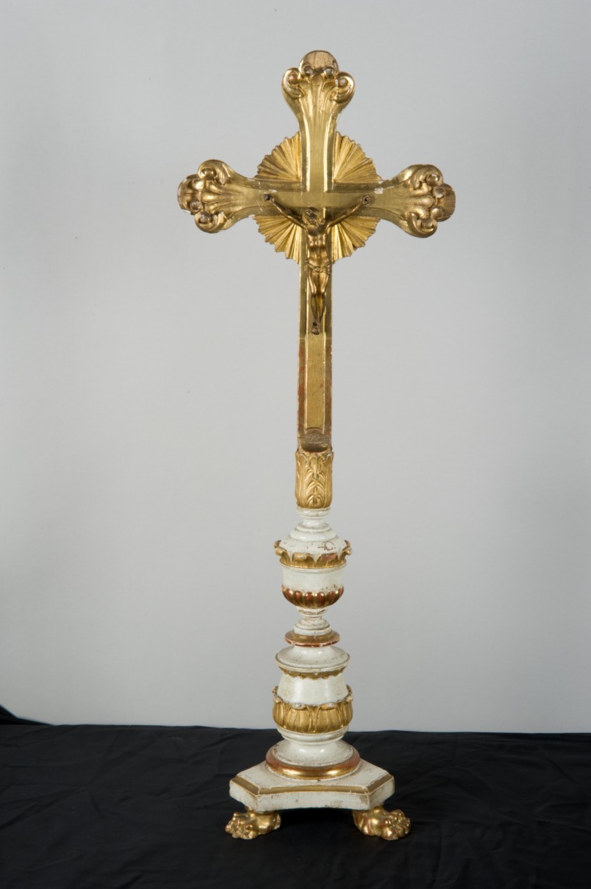 crocifisso - ambito ligure-piemontese (sec. XIX)