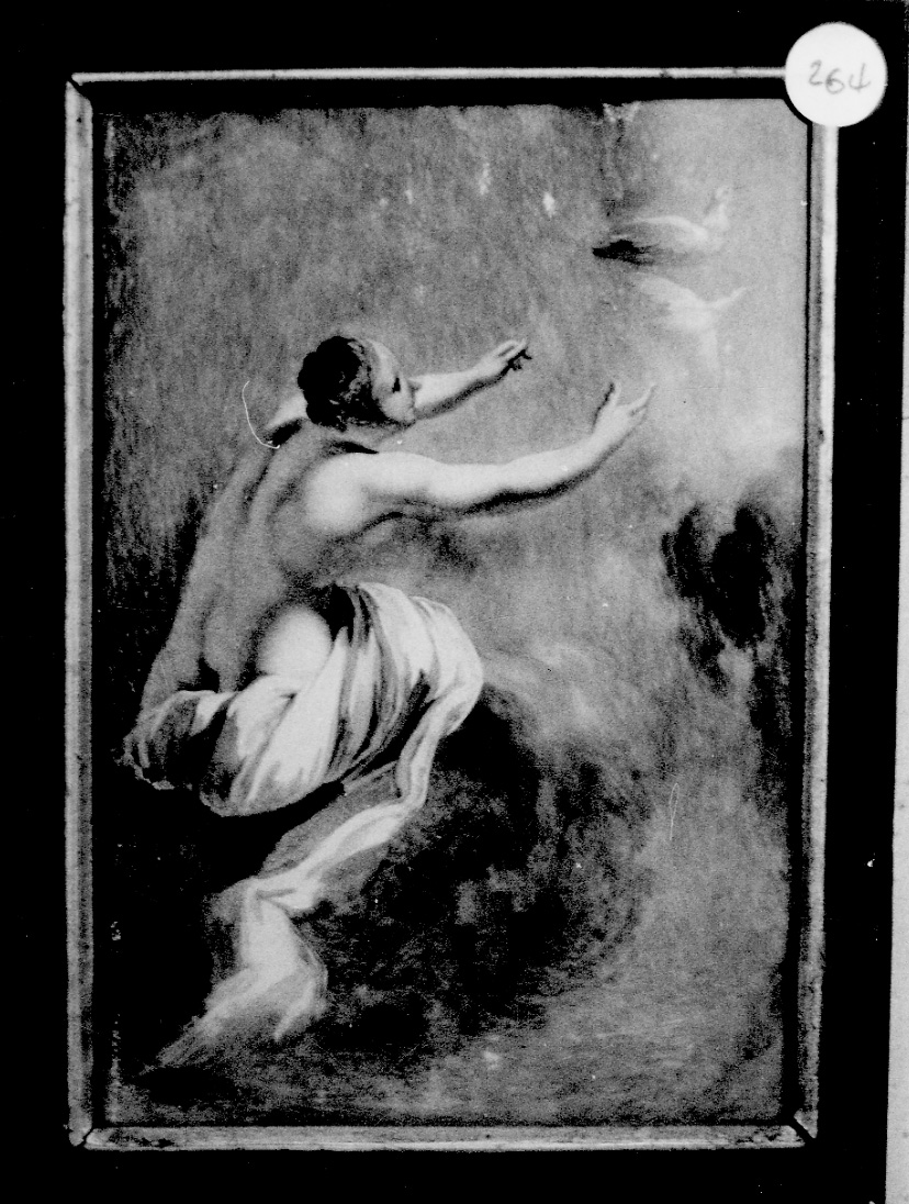 figura femminile (dipinto) - ambito Italia settentrionale (sec. XVIII)