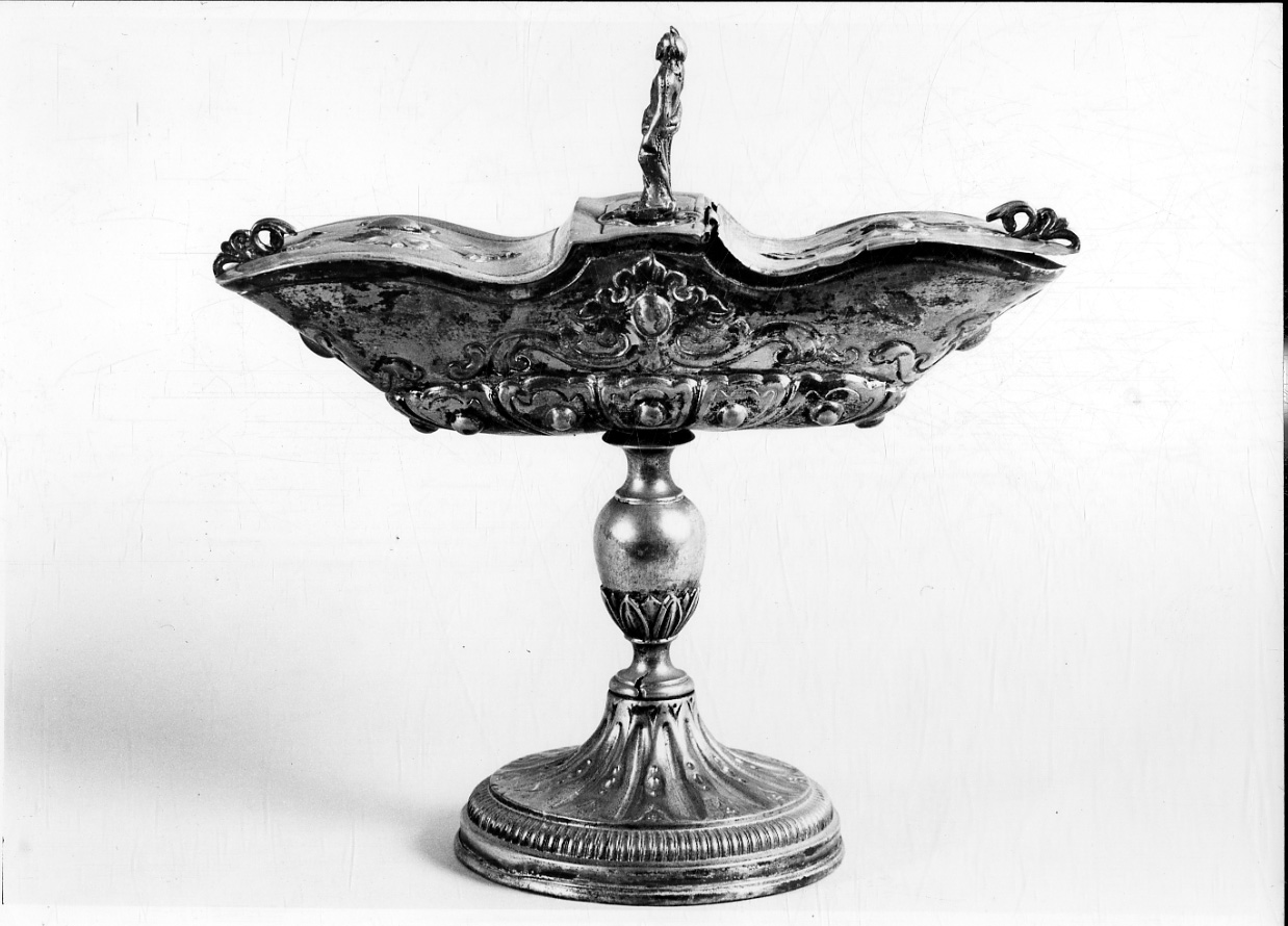 navicella portaincenso - ambito lombardo (fine/ inizio secc. XVIII/ XIX)