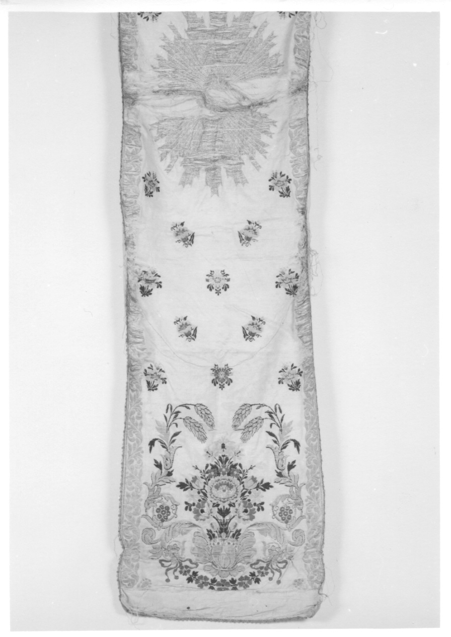 velo omerale, opera isolata - manifattura italiana (primo quarto sec. XX)