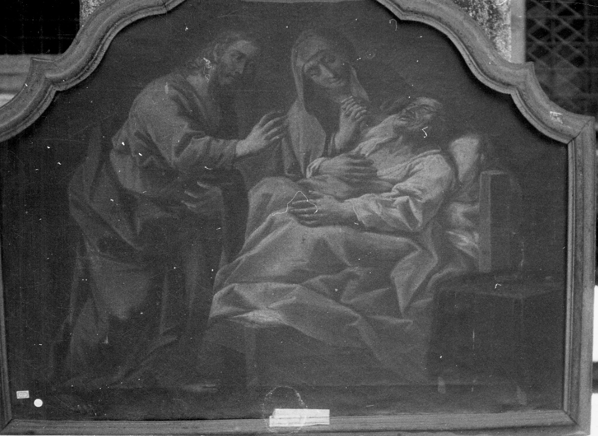 morte di San Giuseppe (dipinto) - ambito lombardo (sec. XVII)