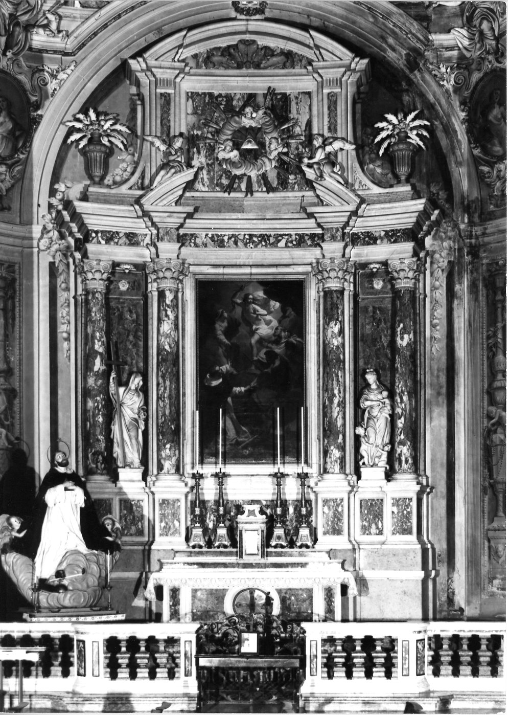 decorazione plastica, elemento d'insieme di Puttini Pietro (attribuito) - bottega ferrarese (fine sec. XVIII)