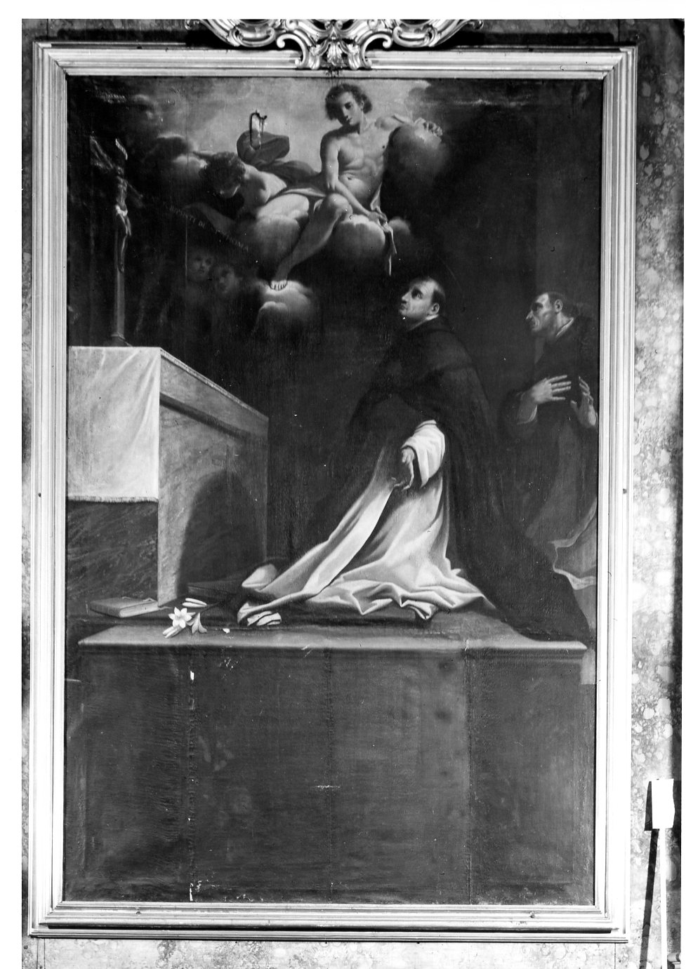 San Tommaso d'Aquino (pala d'altare) di Bononi Carlo (primo quarto sec. XVII)