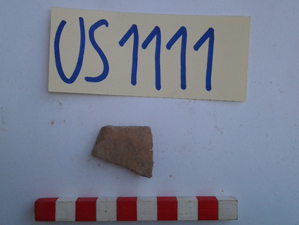 materiale proveniente da Unità Stratigrafica (ceramica) (limiti cronologici non precisabili)