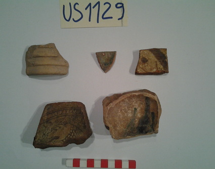 materiale proveniente da Unità Stratigrafica (ceramica) (limiti cronologici non precisabili)