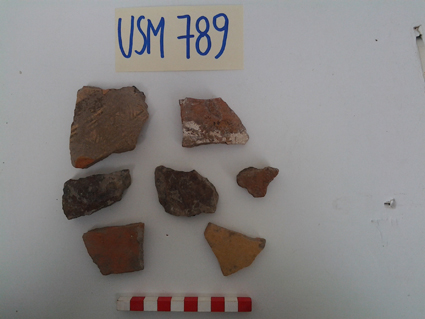 materiale proveniente da Unità Stratigrafica (ceramica) (limiti cronologici non precisabili)