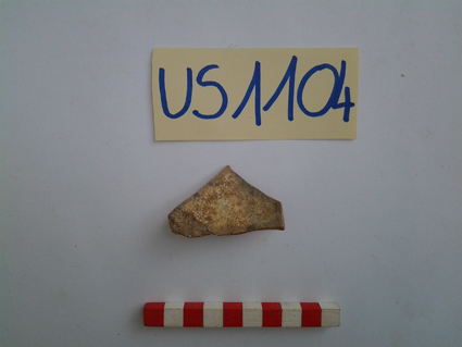 materiale proveniente da Unità Stratigrafica (ceramica) (limiti cronologici non precisabili)