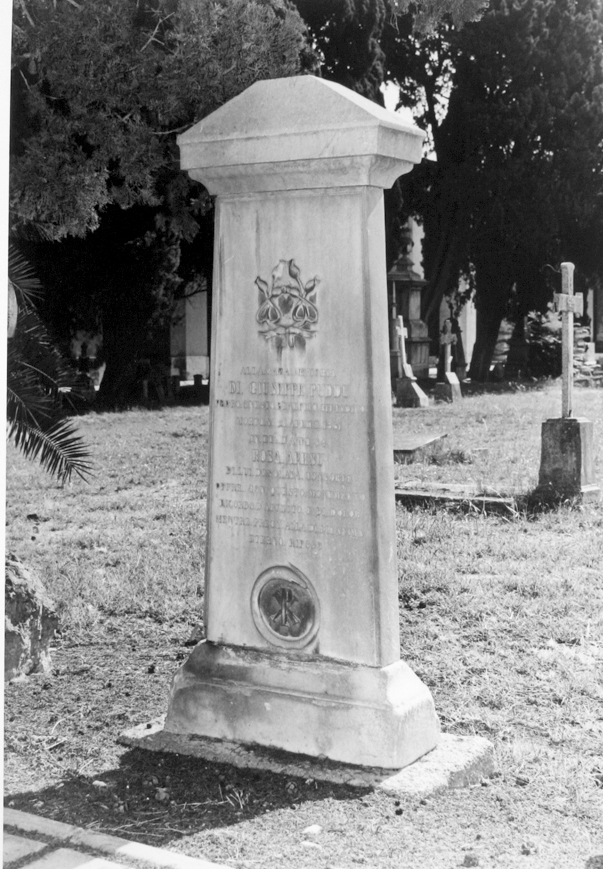 Giuseppe Puddu (monumento funebre) - ambito cagliaritano (sec. XIX)