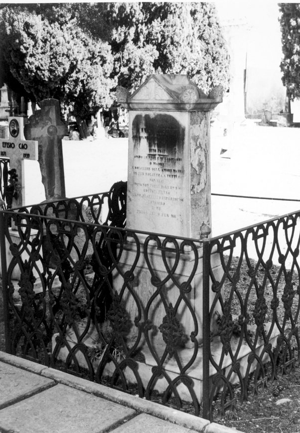 Efisia Corongiu (monumento funebre) - ambito cagliaritano (sec. XIX)