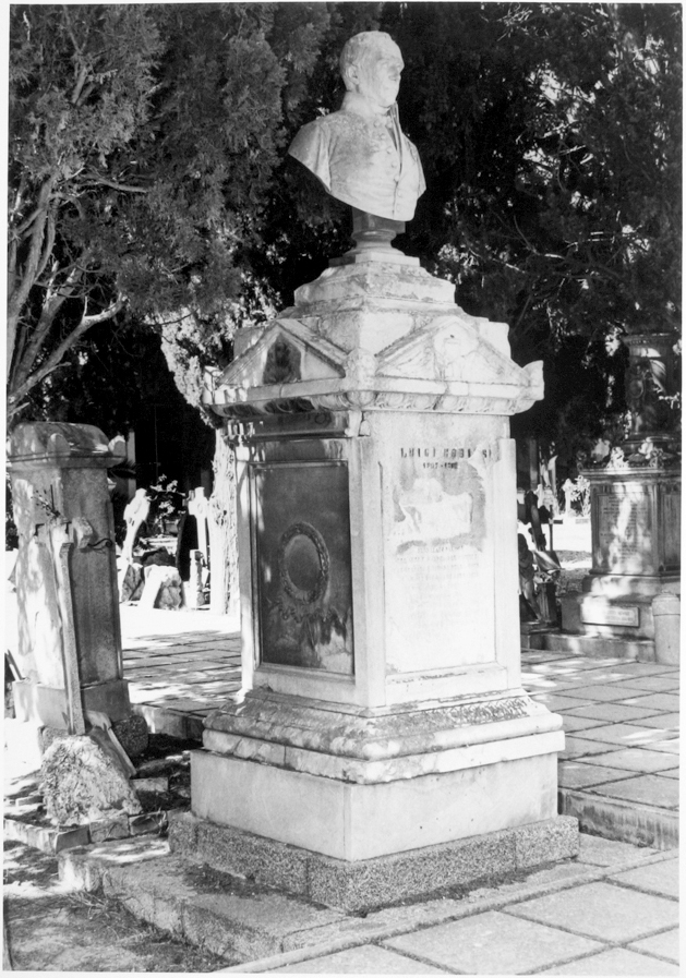 Luigi Rogier (monumento funebre) di Albertoni Giovanni (sec. XIX)