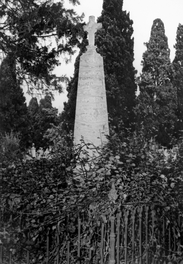 Leon Gouin (monumento funebre) - ambito cagliaritano (sec. XIX)