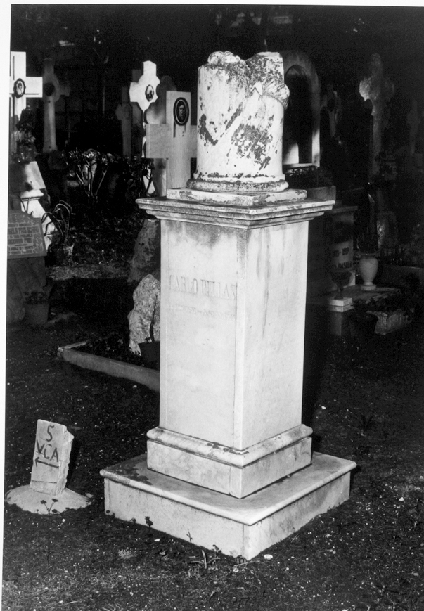 Carlo Pellas (monumento funebre) - ambito cagliaritano (sec. XIX)