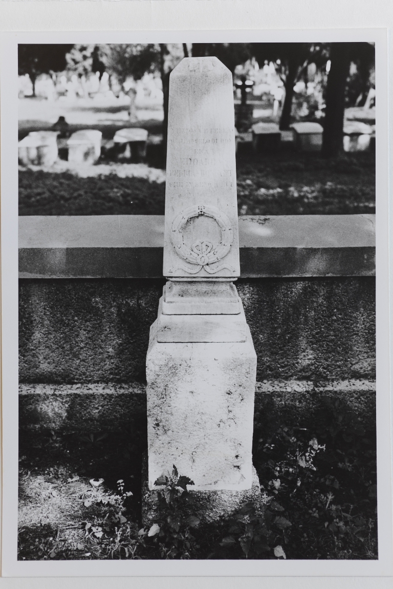 Edoarda Perria Bonfant (monumento funebre) - ambito cagliaritano (sec. XIX)