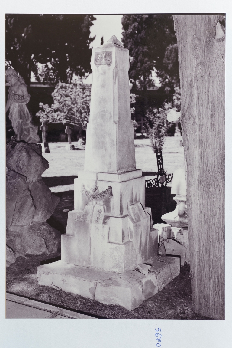 Annina Valle (monumento funebre) - ambito cagliaritano (sec. XIX)