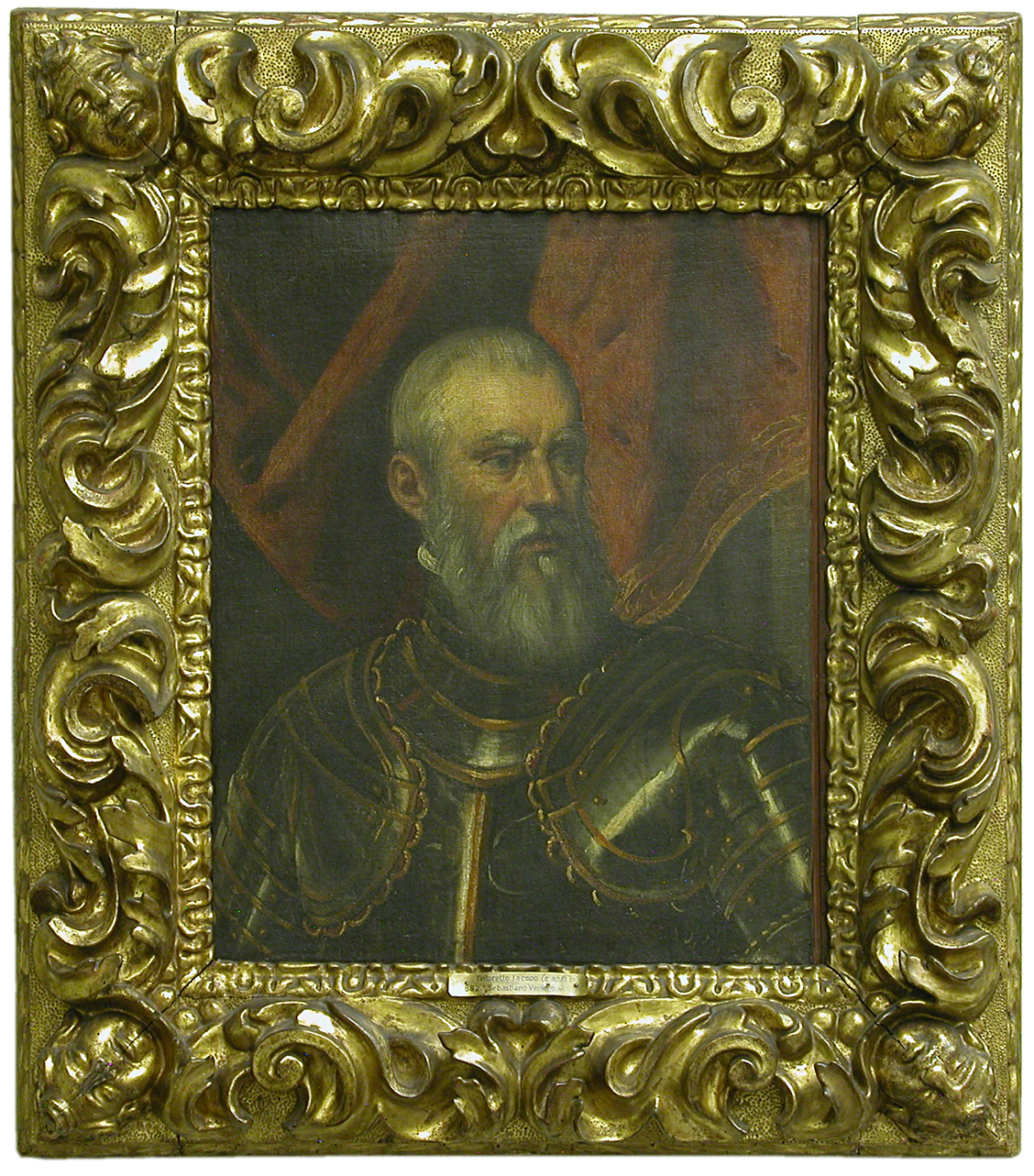 ritratto d'uomo (dipinto, opera isolata) di Robusti Jacopo detto Tintoretto (bottega) (metà/ fine sec. XVI)