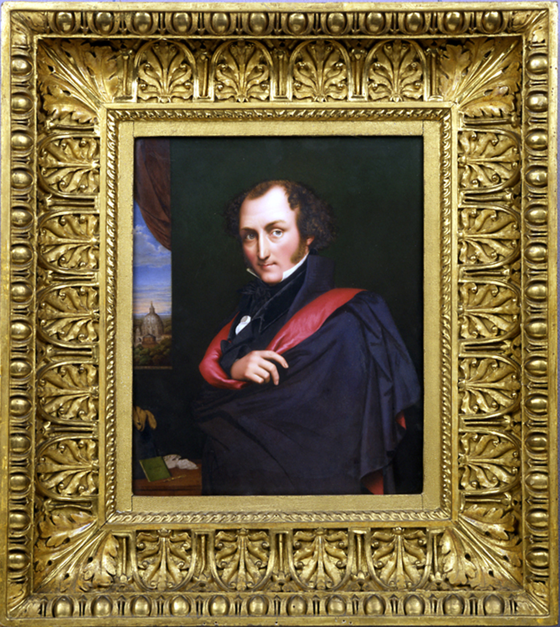 autoritratto (dipinto, opera isolata) di Constantin Abraham (primo quarto sec. XIX)