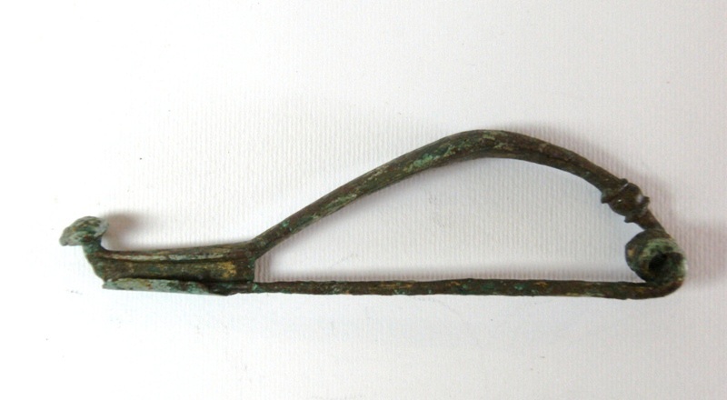 fibula, tipo Certosa (meta'/ fine sec. V a.C)