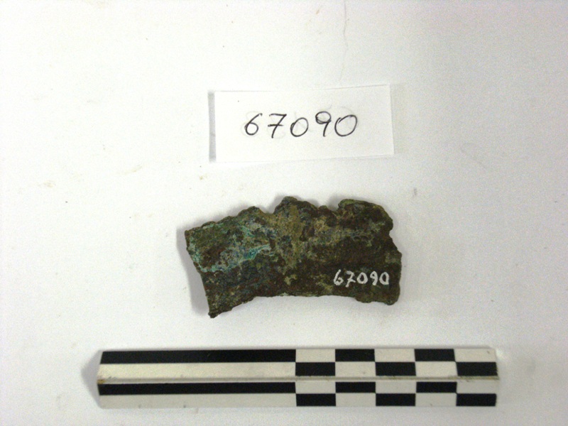 lamina - fase orientalizzante (meta'/ fine sec. VII a.C)